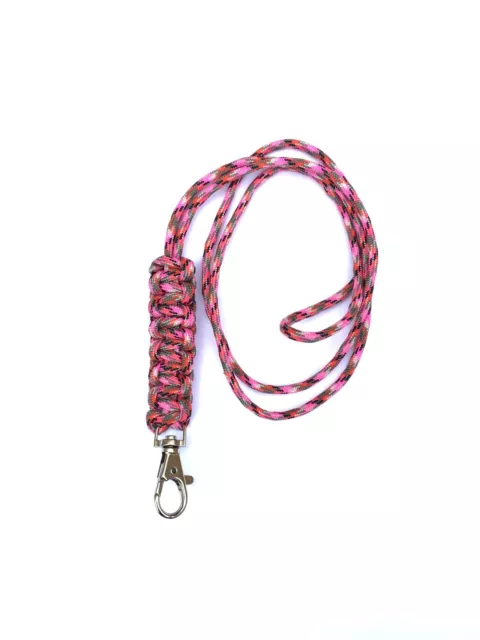 Cordón silbato para perro Cobra Stitch Design - camuflaje rosa - para silbato ACME