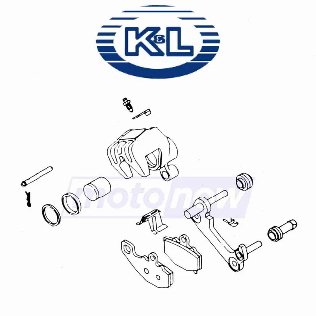 K&L Supply Rear Brake Caliper Rebuild Kit for 1978-1983 Yamaha XS650S me