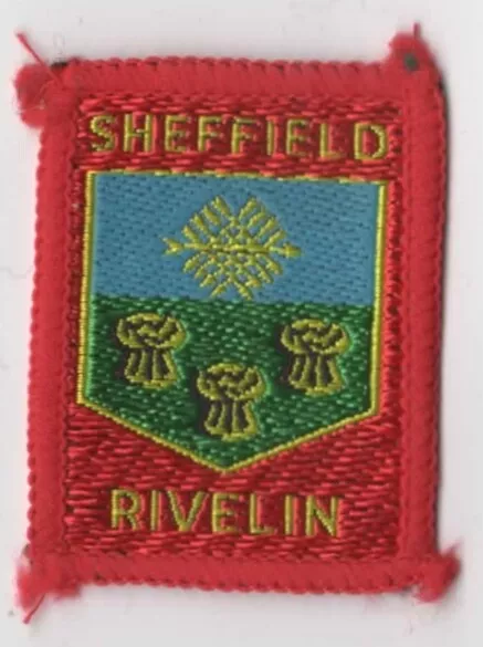 Scout National, County And District Badges Sheffield Rivelin Boy Scout Patch [IN