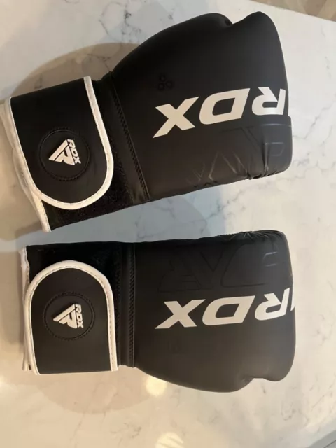 RDX Boxing Gloves, Pro Training Sparring, Maya Hide Leather, Muay Thai MMA 12Oz