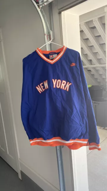 NY Mets Cooperstown Collection Windbreaker