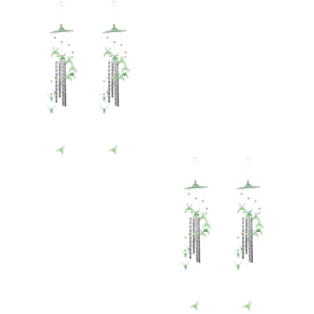 4 pz campanelli da giardino campanelli per esterni suoneria vento per musica esterna vento
