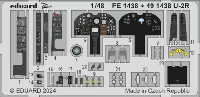 Eduard Accessories FE1438 - 1:48 U-2R 1/48 Hobby Boss - Neuf