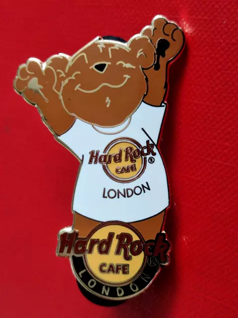 HRC Hard Rock Cafe London Classic Bear White T Shirt 2009 LE400 new