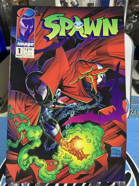SPAWN #1 ~ TODD MCFARLANE ~ 1st APPEARANCE ~ GET GRADED ~ W/ POSTER INSIDE