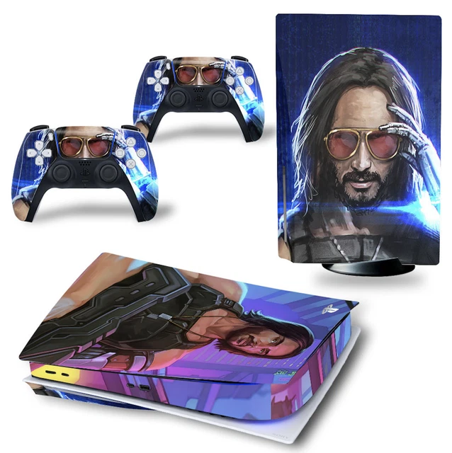 Keanu Reeves Skin PS5 SKIN KEANU Reeves Cyberpunk 2077 Playstation 5 Folie EUR 23,79 ...