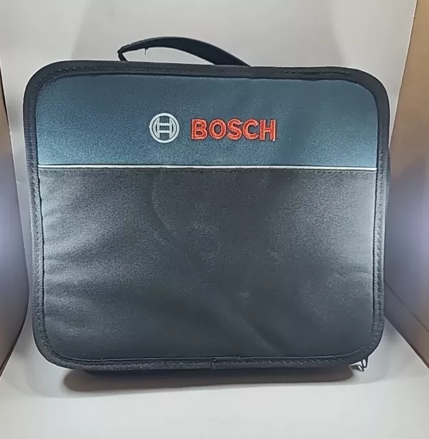 USED Bosch 12" Soft Case Contractors Tool Bag Inside straps & Pocket 13 x 11 x 3