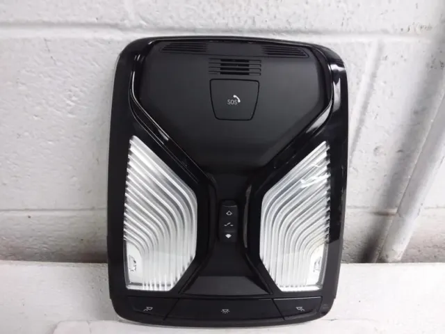 2023 BMW X5 Black Overhead Console Roof Mounted With Map Light Sunroof OEM