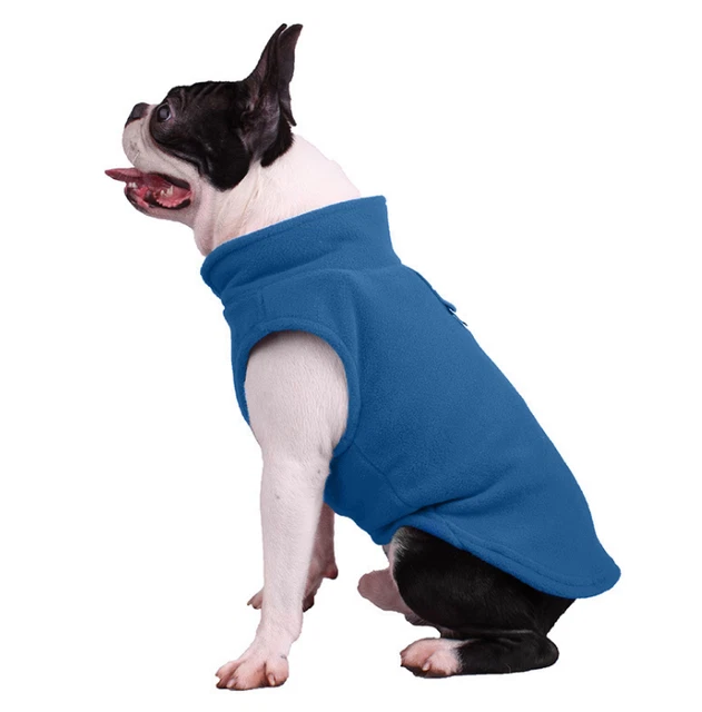 Dog Fleece Jumper Pet Puppy Coat Clothes Sweater Warm Vest Soft Apparel Clothing