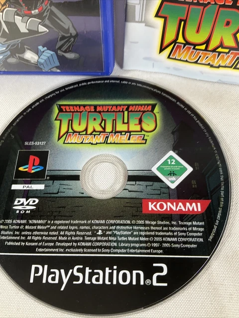 Multan Melse TEENAGE MUTANT NINJA Turtles Mutant Melee PS2 PlayStation 2 Complete ...