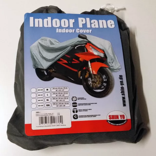 Indoor-Abdeckplane XXL Motorrad Ganzgarage für BMW K1600 GT Ducati *POLYPROPYLEN