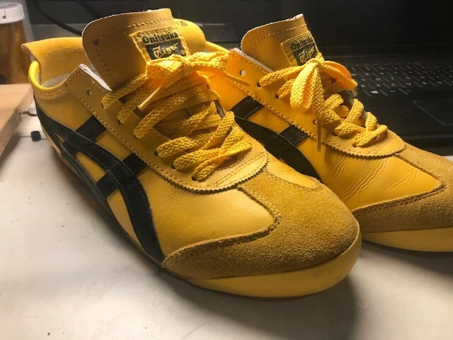 Onitsuka Tiger MEXICO 66 YELLOW/BLACK 1183C102 751 US 4-14 Sneakers Unisex  