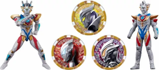Bandai Ultraman Z Delta Rise Claw Figure & Hero Series 79 & DX Ultra Medal SET