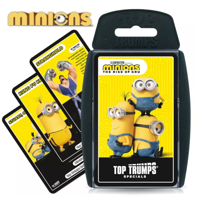 Top Trumps Minions The Rise of Gru Specials Card Game - New / Fast FREE shipping