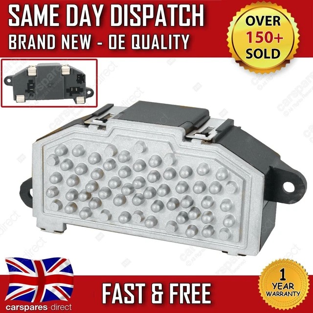 CITROEN C4 PICASSO, Grand Picasso Mk1 Heater Blower Motor Fan Resistor