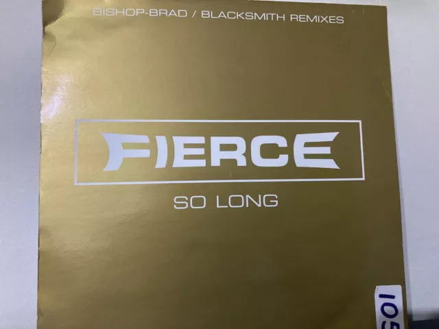 Fierce - So Long (4 Mixes) UK 12" Promo Vinyl 1999 R&B Soul