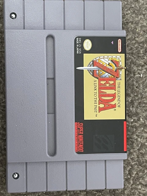 Legend Of Zelda: Link To The Past - Super Nintendo SNES  NTSC Cartridge - Tested