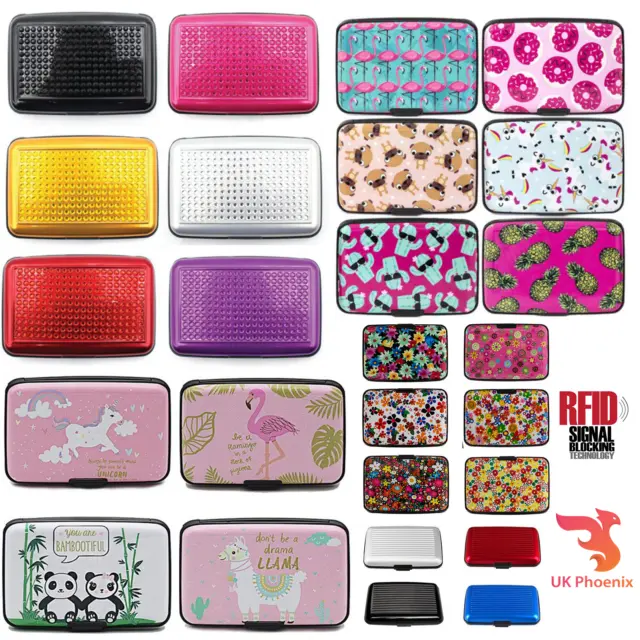 Blocking Contactless Credit Cards Case Christmas Gift for Women RFID Card Holder