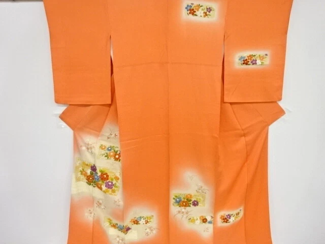 42503# Japanese Kimono / Antique Kimono / Floral Plants