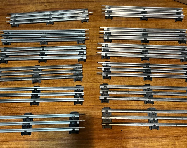 Lionel Set of 12-65038 O27 Standard 8 Straight Track Section  10 inches
