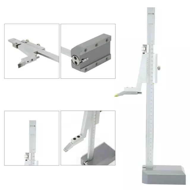 Höhenreißer Höhenmessgerät 0-300mm Messgerät Tester Höhenanreisser Anreißgerät