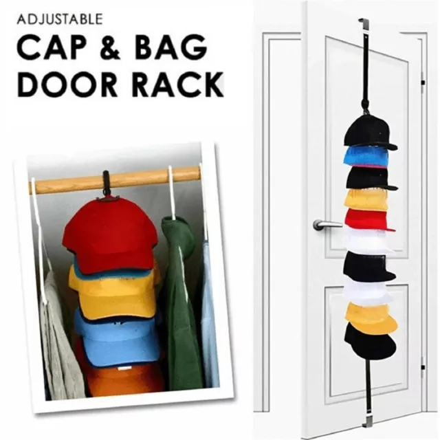 Baseball Cap Rack Hat Holder Home Organizer Storage Door Closet Hanger Modern