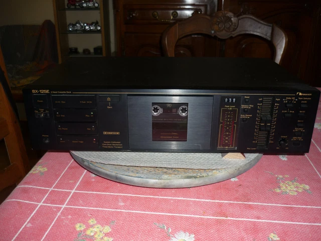 Platine Cassette Nakamichi BX-100E – Son Hi-Fi Magnifique, Lecture Fluide, Garantie 1 An