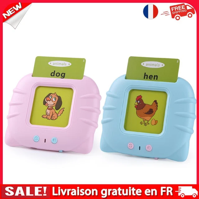 Talking Learning Machine TALKING FLASHCARDS PRESCHOOL Educational Machine Early Learning ...
