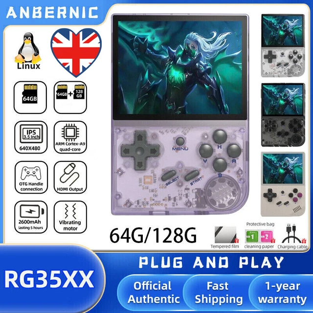 Anbernic RG35XX 2024 Console retrò portatile 64 GB Grigio | Offerta