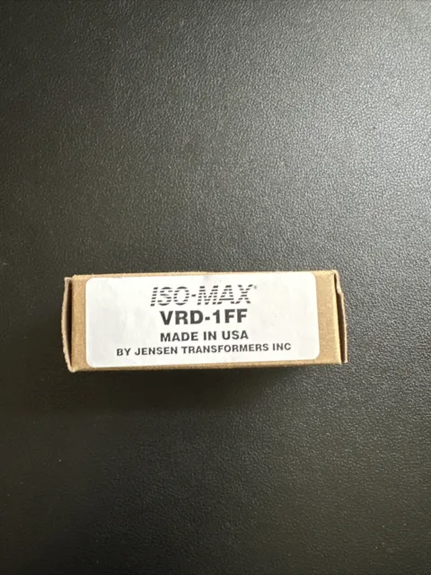 Jensen Iso-Max VRD-1FF 75 Ohm Inline Digital CATV Isolator H