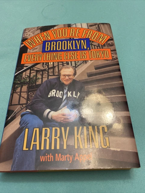 SIGNED Larry King Brooklyn Tokyo Book 1st Ed/1st Print HC DJ Autographed
