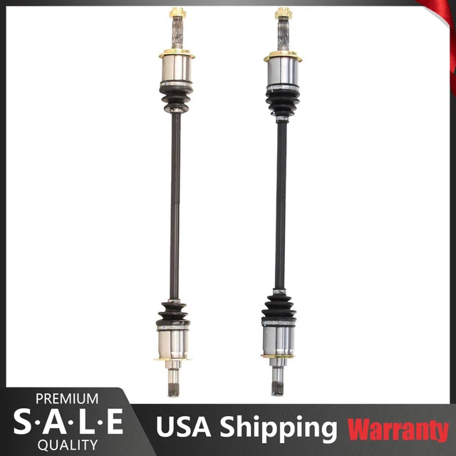 Rear L & R Pair CV Axle CV Joint Shaft Assembly For 2003-2008 Honda Element 2.4L