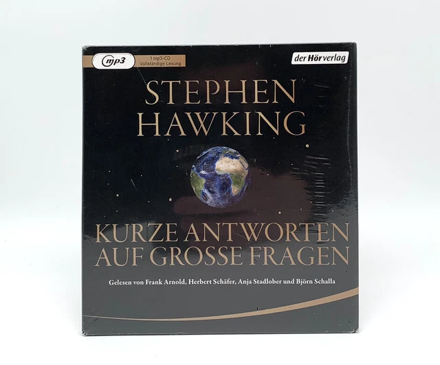 Kurze Antworten auf große Fragen - Stephen Hawking - der Hörverlag MP3/CD NEU