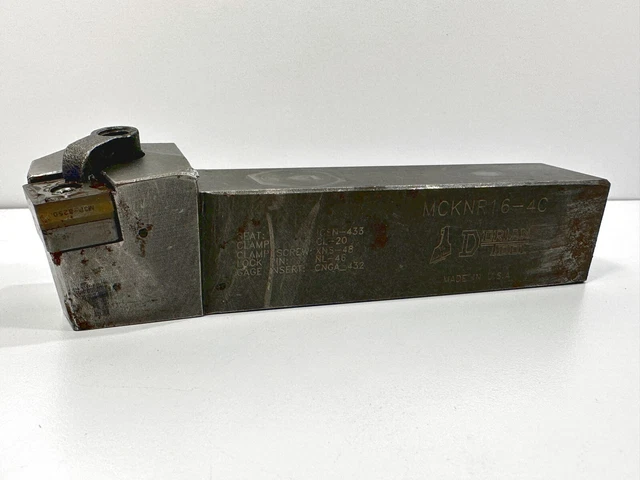 DORIAN MCKNR 16-4C Used Lathe Tool Holder 1" Shank 1pc