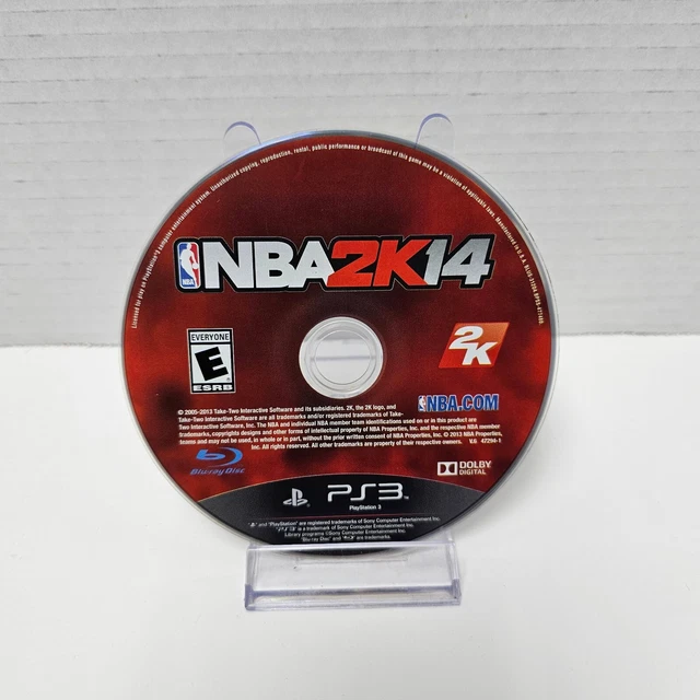 NBA 2K14 BASKETBALL PS3 DISC ONLY Playstation 3 No Manual No Case 1.46