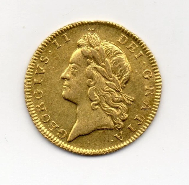 1728 Half Guinea, George II