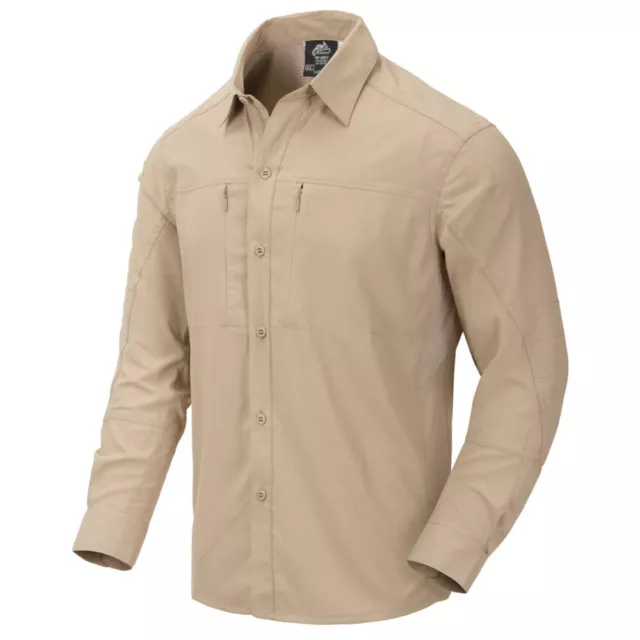 Helikon-Tex Trip Shirt Lite - Silver Mink Camisa Protección UV Camisa Funcional Exterior