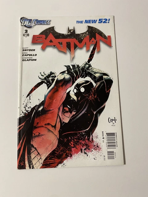 Batman #3 DC Comics 2011 1st Cameo Court of Owls New 52 Scott Snyder