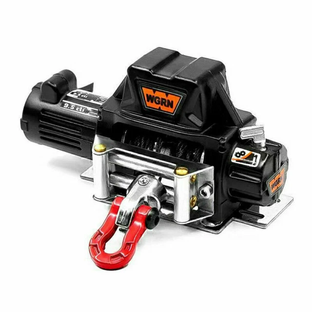 NutriEss RC Crawler Accessorio Per Argano Elettrico In Lega Di Simulazione In Alluminio Per Trx4 1/10 RC Car