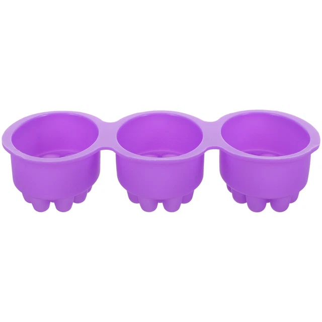 Massagebürstenform, ovale Silikon-Seifenform, Riegelform für selbstgemachte