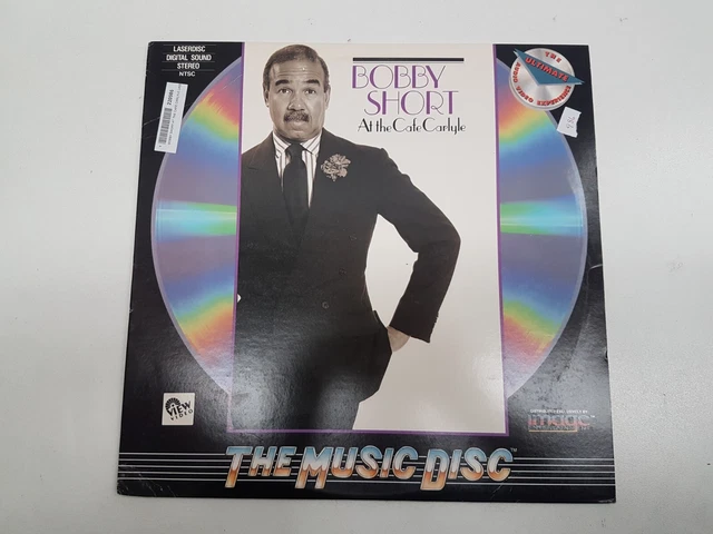 Bobby Short At The Cafe Carlyle Laser Disc Laserdisc Ld Ldvs 000125
