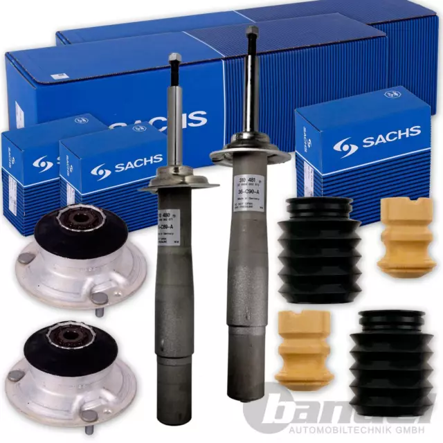 SACHS STOSSDÄMPFER+DOMLAGER+SCHUTZ KIT VORNE passend für BMW 5er E61 nur TOURING