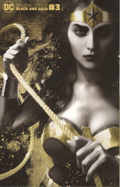 Wonder Woman Black & Gold #3 Cover B Joshua Middleton Variant Vf/Nm Dc Hohc 2021