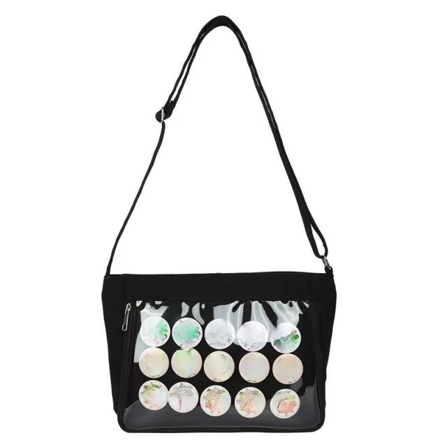 Girl Crossbody Clear Bag Badge Display Itabag Transparent Bag Uniform Decor Cute