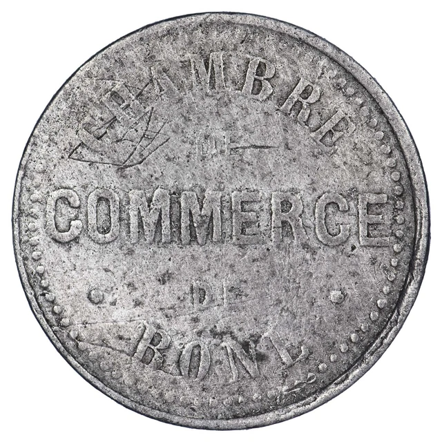Jeton De Nécessité Amiens 10 Centimes 1920 Aluminium - Collection