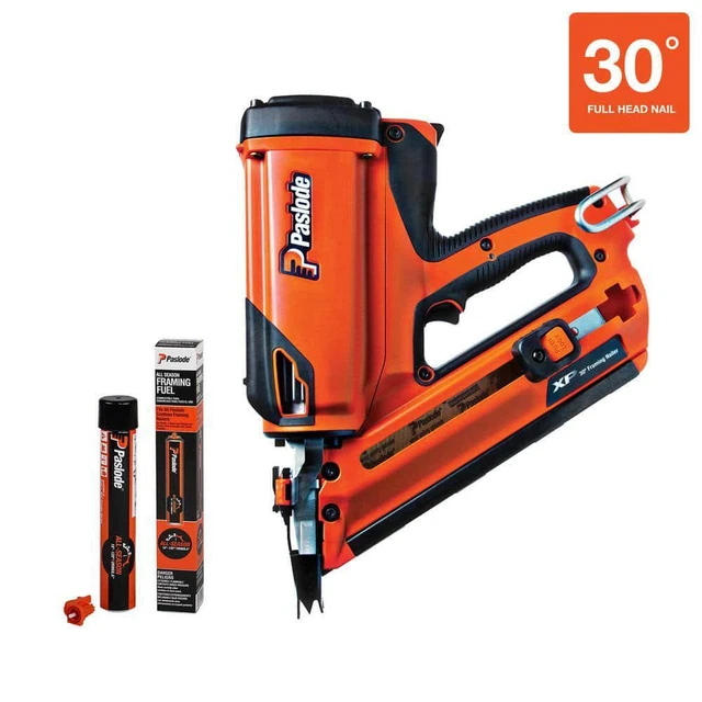 Paslode Framing Nailer Combo Kit 30-Degree Li-Ion Battery Cordless Paslode Framing Nailer Combo Kit 30-Degree Li-Ion Battery Cordless