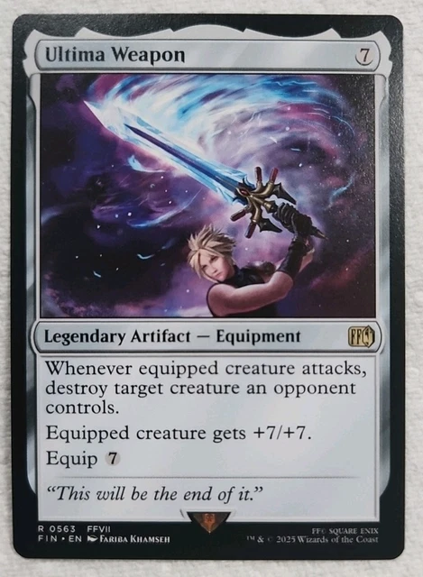 ULTIMA WEAPON MTG [FINAL FANTASY] Near Mint £12.99 - PicClick UK