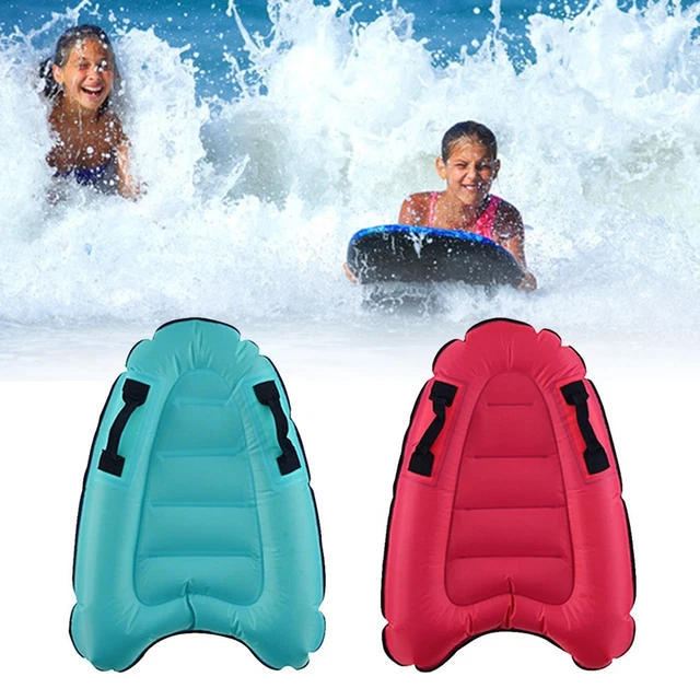 Hohopeti Planche Gonflable Pour Enfant Avec Fenêtre D’observation – Bodyboard Piscine, Tapis Flottant, Snorkeling, Multi-activités Aquatiques, Rose, 69x46 Cm