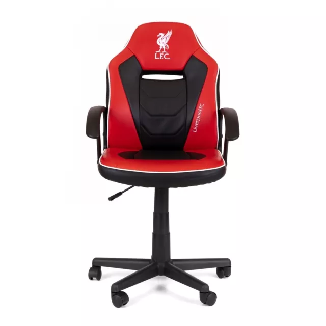 Province 5 Liverpool FC Defender Universal Gaming Chair Padded Seat - Red/Black