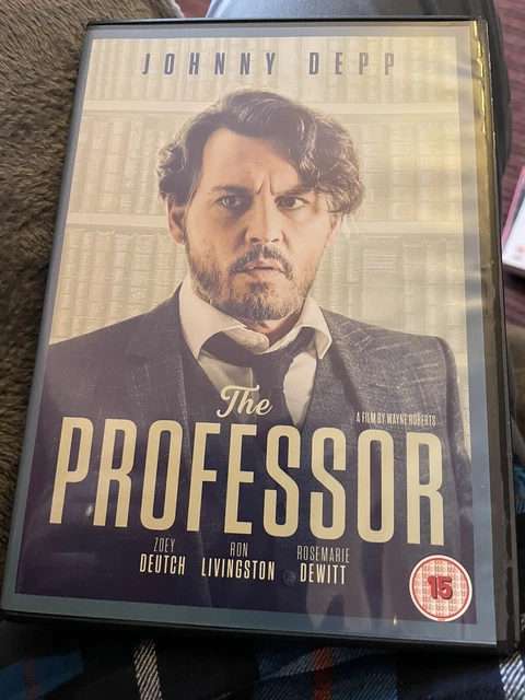 THE PROFESSOR DVD (2019) Johnny Depp, Roberts (DIR) cert 15 Fast and